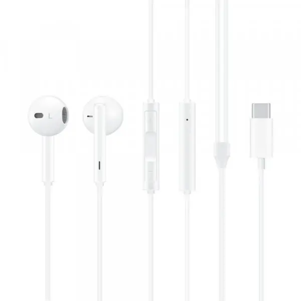 Huawei Handsfree USB-C Huawei CM33, Alb