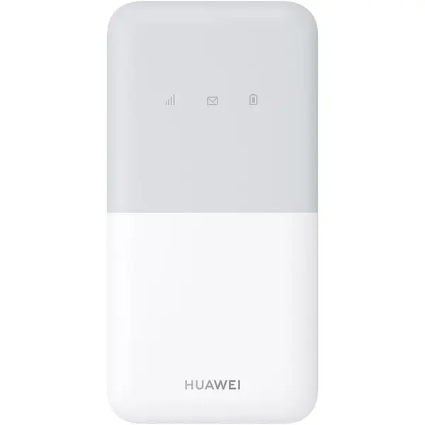 Huawei Router mobil HUAWEI WiFi 5 E5586-326, 4G LTE 200Mbps download/105Mbps upload, slot SIM, baterie 6 ore, hotspot portabil compact, alb