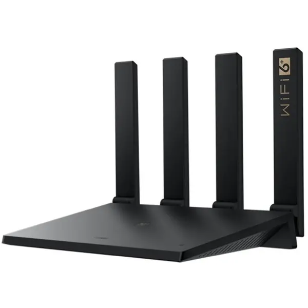 Huawei Router wireless Huawei AX3 PRO, Mesh Wi-fi 6 +, 3000mbps, 2.4G & 5G, Wi-Fi, Negru
