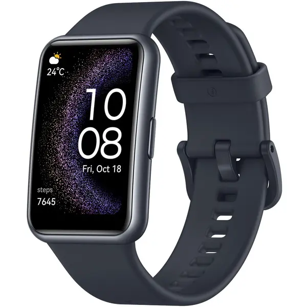Huawei Smartwatch Huawei Watch FIT SE, Silicone Strap, Negru