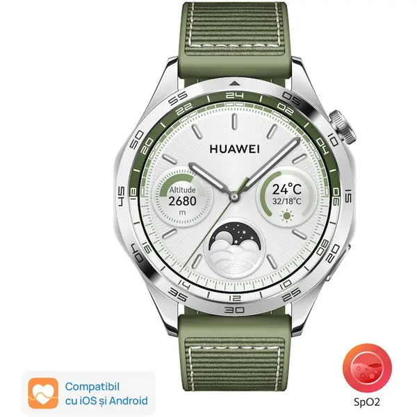 Huawei Smartwatch Huawei Watch GT4, 46 mm, Verde