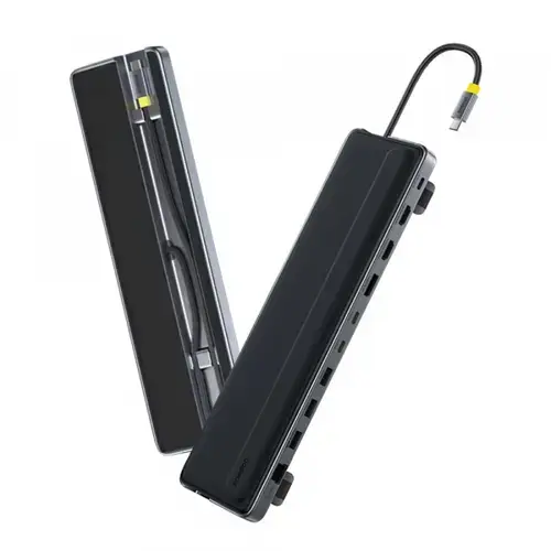 Hub USB-C Baseus EliteJoy EH3, 12in1, B0114200 (Gri)