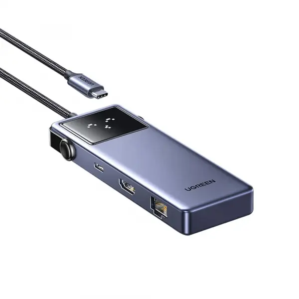 Hub USB-C UGREEN CM888 (45155) Uno, 6in1, Gri