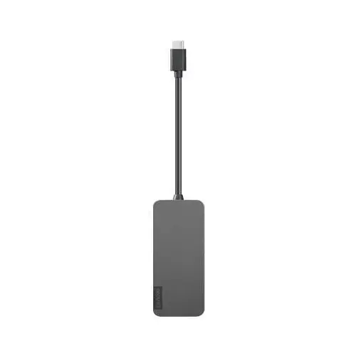 Hub USB Lenovo GX90X21431, USB Type-C, 4x USB-A (Negru)