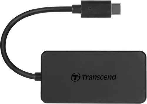 HUB USB Transcend HUB2C, USB Type-C, 4x USB-A 3.1 Gen 1