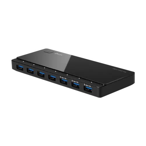 Hub USB UH700, 7 porturi USB 3.0, 1 port Micro-USB, adaptor DC - TP-Link UH700