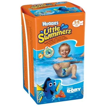 Huggies Little Swimmers Chilot impermeabil nr. 5-6 12-18 kg 11 bucati