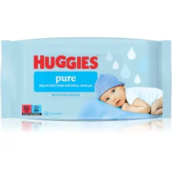 Huggies Pure servetele pentru curatare pentru nou-nascuti si copii