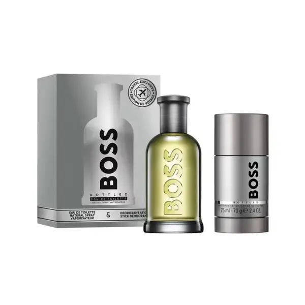 Hugo Boss Bottled Set cadou pentru bărbați Volum 100 ml EDT + 75 ml deodorant stick