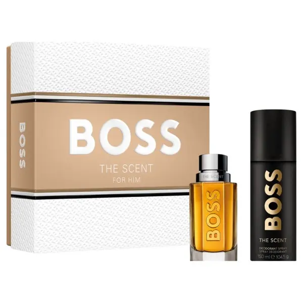 Hugo Boss The Scent Set cadou pentru bărbați Volum 50 ml EDT + 150 ml deodorant spray