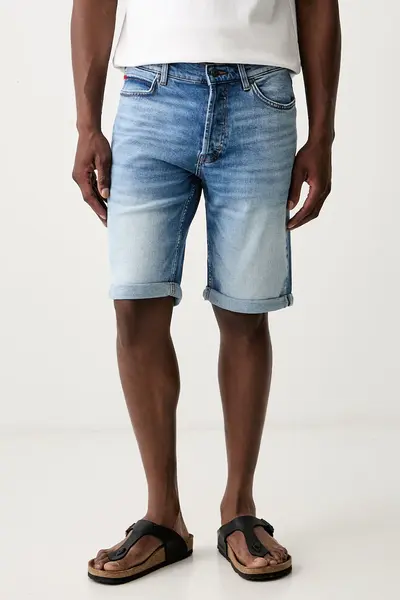 HUGO pantaloni scurți pentru bărbați din denim HUGO 634/S