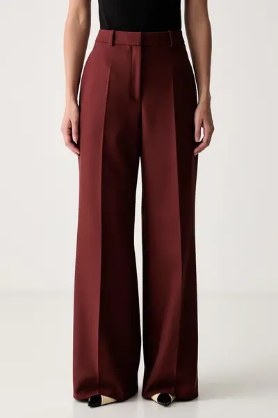 HUGO pantaloni wide leg pentru femei Hasmina