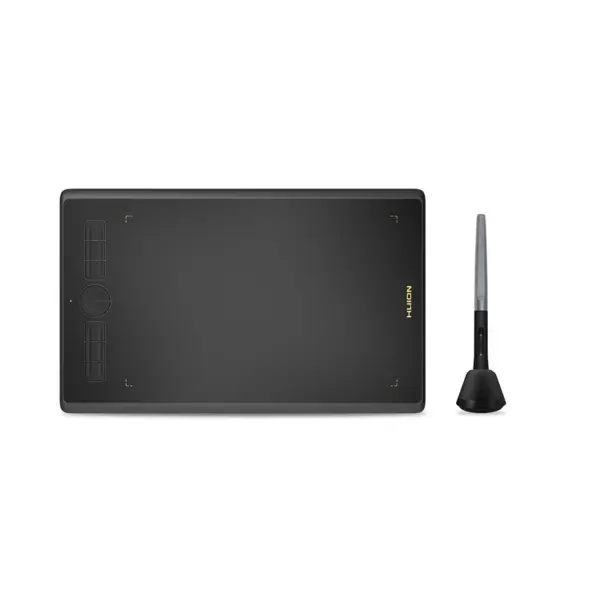 HUION Tableta grafica digitala, Stylus Huion Inspiroy H610X, 10x6.25 Inch, Compatibila Chromebook-Android, Negru