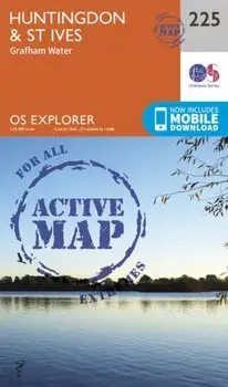 Huntingdon and St.Ives, Grafham Water. September 2015 ed, Sheet Map/Ordnance Survey
