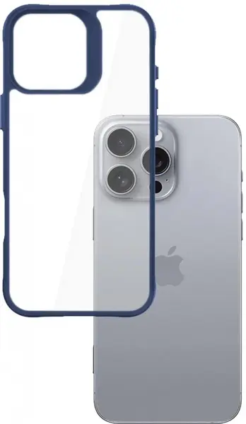 Husă 3mk - Satin Armor Plus, iPhone 16 Pro Max, albastru