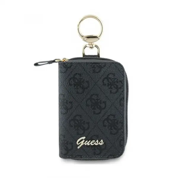 Husa Accesorii Guess 4G Triangle, Neagra