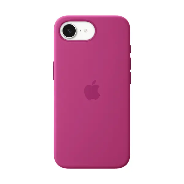 Husa Apple Silicon pentru Iphone 16e, Fuscia