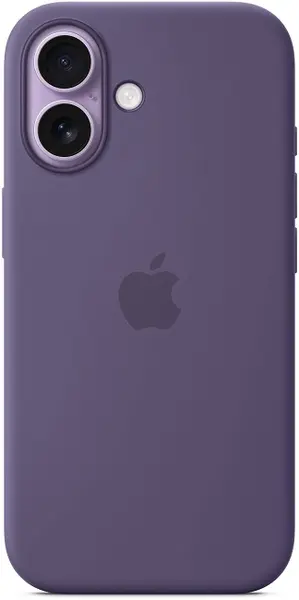 Husă Apple - Silicone, iPhone 17, MagSafe, Purple Fog