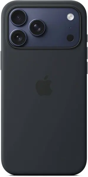 Husă Apple - Silicone, iPhone 17 Pro Max, MagSafe, negru