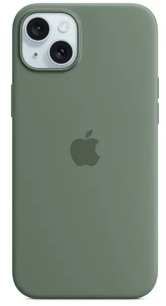 Husă Apple - Silicone MagSafe, iPhone 15 Plus, Cypress
