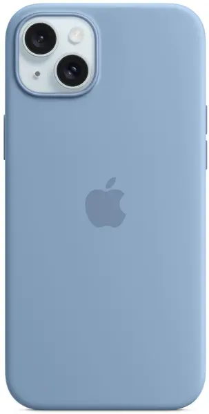 Husă Apple - Silicone MagSafe, iPhone 15 Plus, Winter Blue