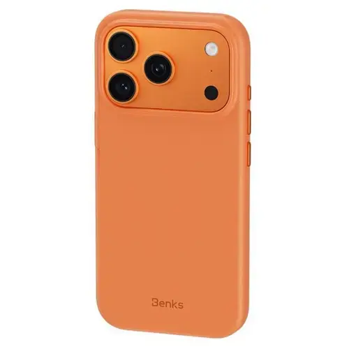 Husa Benks Vita Pro Magsafe pentru iPhone 17 Pro, Portocaliu