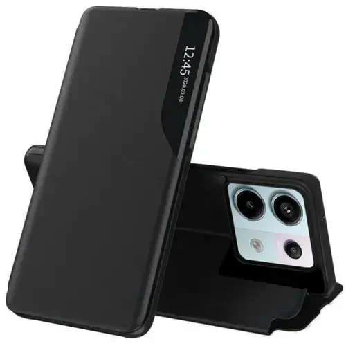 Husa Book eFold Series Lemontti Xiaomi Redmi Note 13 Pro 5G / Poco X6, Negru