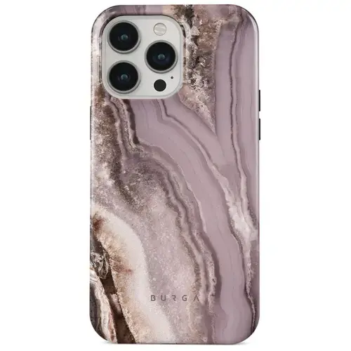 Husa Burga Dual Layer Golden Taupe compatibila cu iPhone 15 Pro