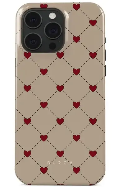 Husa Burga Dual Layer Love Letter iPhone 15 Pro Max