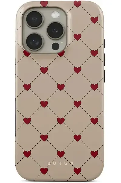 Husa Burga Dual Layer Love Letter iPhone 16 Pro Max
