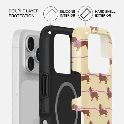 Husa Burga Dual Layer Magsafe Always Late pentru iPhone 17 Pro