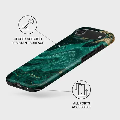 Husa Burga Dual Layer Magsafe Emerald Pool pentru iPhone Air