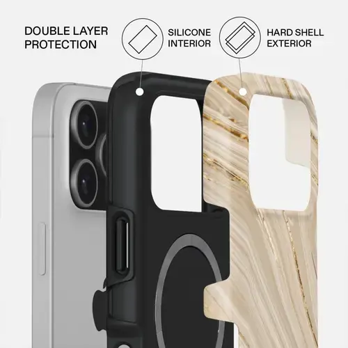 Husa Burga Dual Layer Magsafe Full Glam pentru iPhone 17 Pro Max