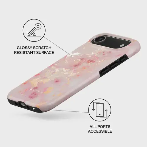 Husa Burga Dual Layer Magsafe Golden Coral pentru iPhone Air