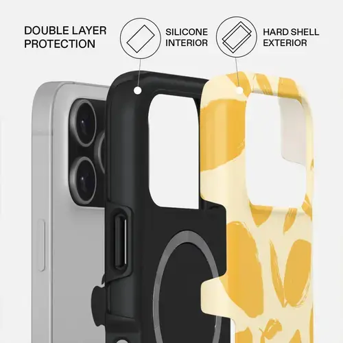 Husa Burga Dual Layer Magsafe Lemon Tart pentru iPhone 17 Pro Max