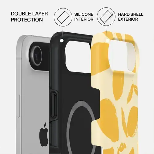 Husa Burga Dual Layer Magsafe Lemon Tart pentru iPhone Air