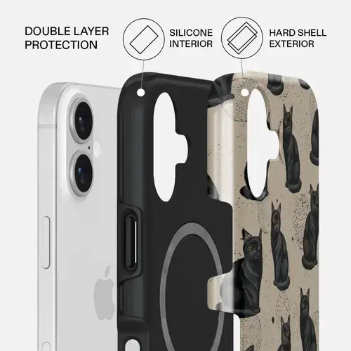 Husa Burga Dual Layer Magsafe Salem pentru iPhone 17