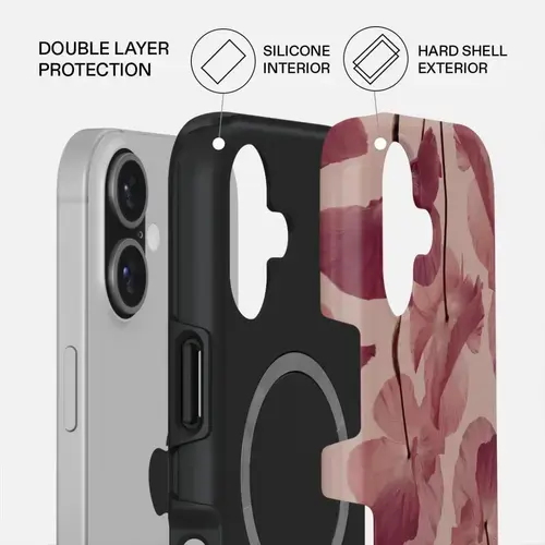 Husa Burga Dual Layer Magsafe Tender Kiss pentru iPhone 17