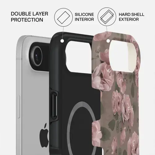 Husa Burga Dual Layer Magsafe Vintage Glamour pentru iPhone Air