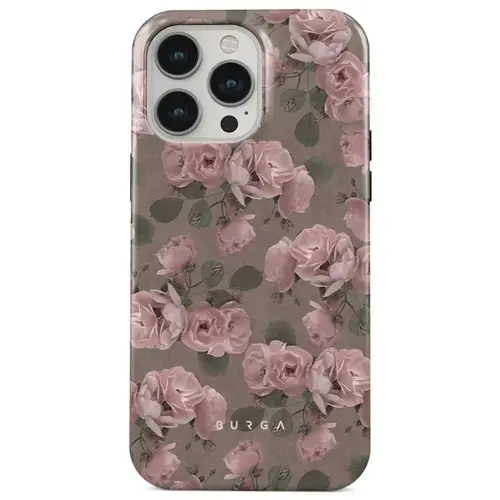 Husa Burga Dual Layer Vintage Glamour compatibila cu iPhone 14 Pro