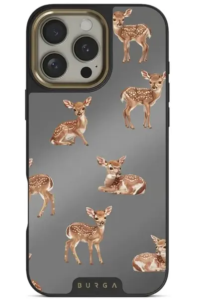 Husa Burga Elite Mirror Magsafe Gold Bambi iPhone 16 Pro