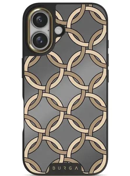 Husa Burga Elite Mirror Magsafe Gold Heritage iPhone 16