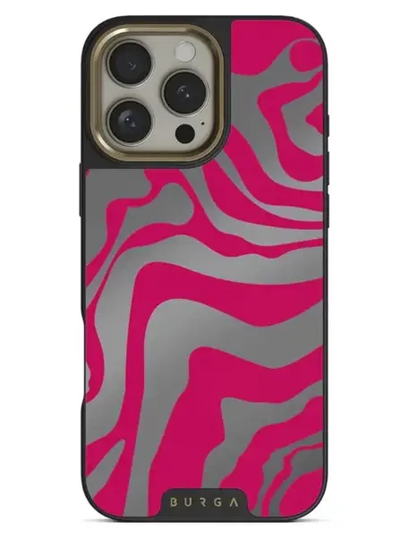 Husa Burga Elite Mirror Magsafe Gold Siren iPhone 16 Pro Max