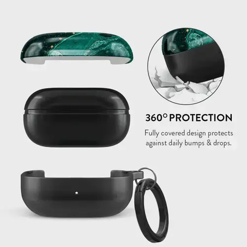 Husa Burga Hard Shell Emerald Pool Samsung Galaxy Buds Pro 2