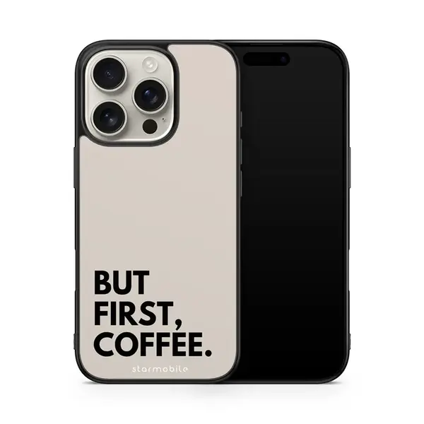 Husa But First Coffee. Apple iPhone Impact Ultra - iPhone 13