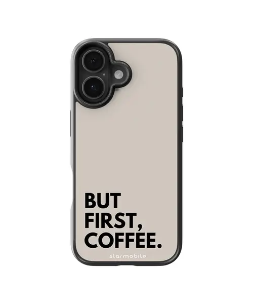 Husa But First Coffee. Apple iPhone Impact Ultra - iPhone 17