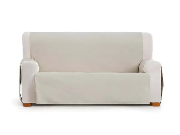 Husa Canapea 3 Persoane, Garona Crem, 150 cm (Microfibra)