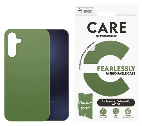 Husa CARE - Fashion, Galaxy A16, verde