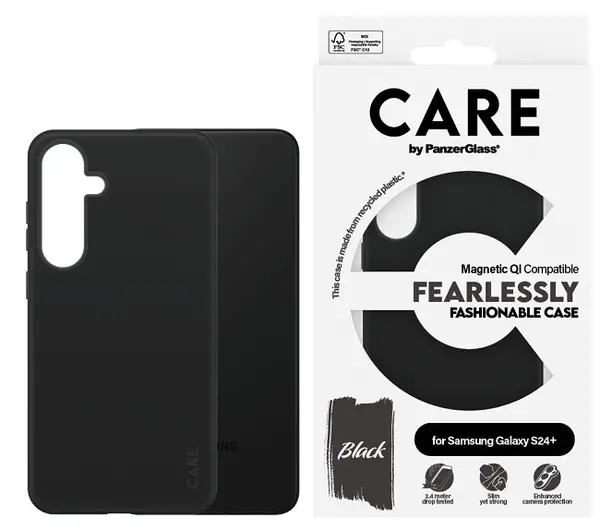 Husa CARE - Fashion, Galaxy S24 Plus, negru
