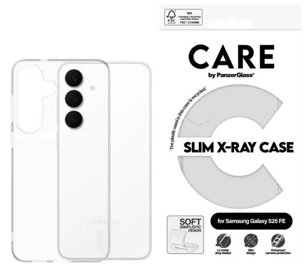 Husa CARE - Fashion X-Ray, Galaxy S25 FE, transparent